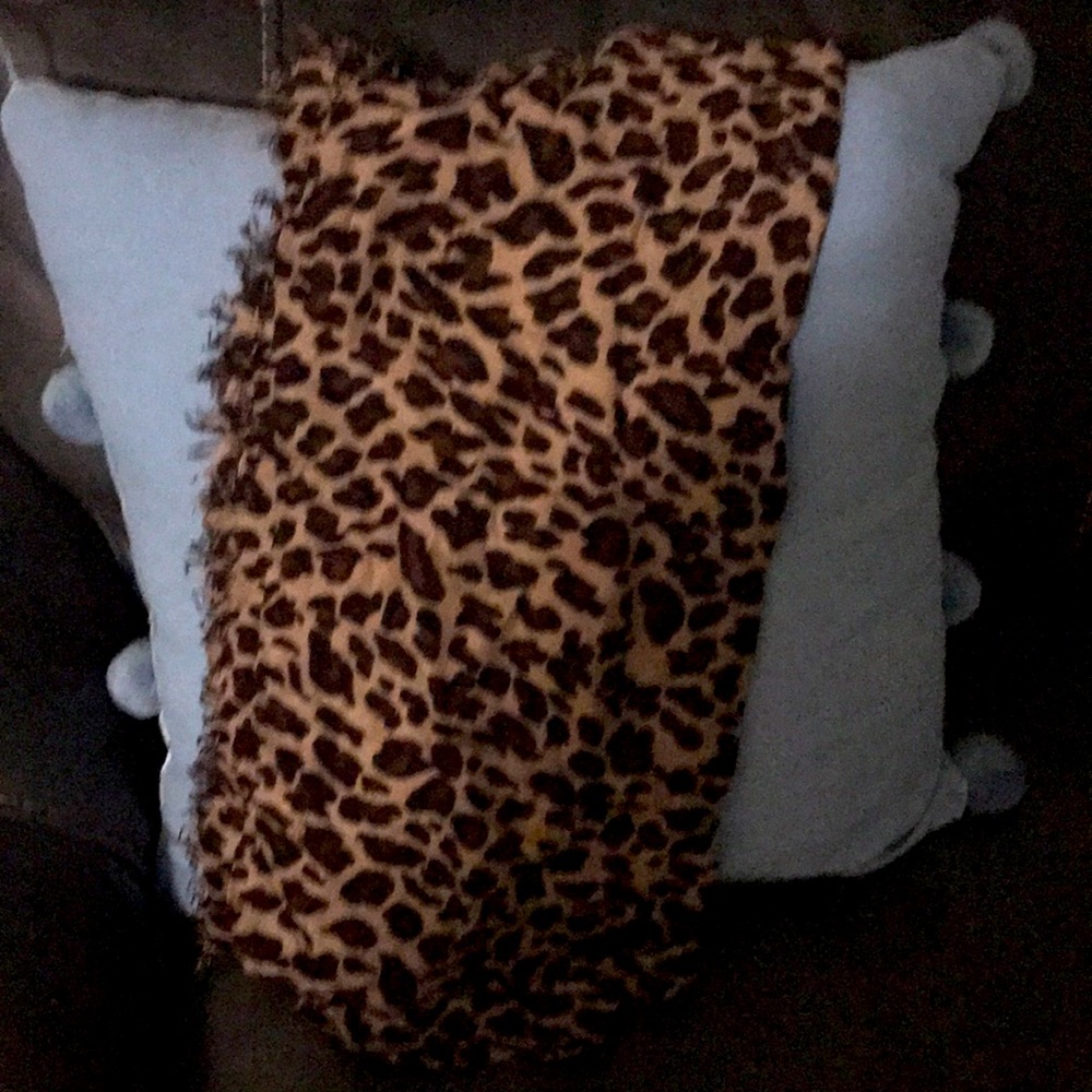 Cheetah scarf